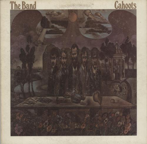 The Band Cahoots - 1st vinyl LP album (LP record) French T-BLPCA754742