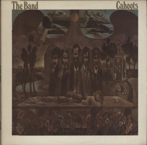 The Band Cahoots - Factory Sample vinyl LP album (LP record) UK T-BLPCA656106