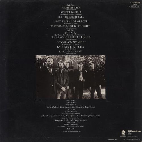 The Band Islands vinyl LP album (LP record) UK T-BLPIS341689