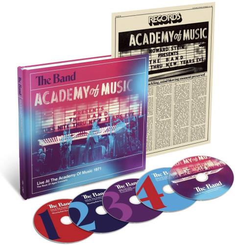 The Band Live At The Academy Of Music 1971 [The Rock Of Ages Concerts] + DVD - Sealed 4-CD album set US T-B4CLI732455