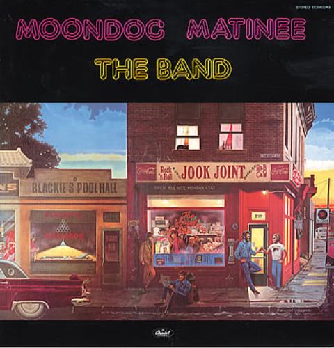 The Band Moondog Matinee vinyl LP album (LP record) Japanese T-BLPMO284052
