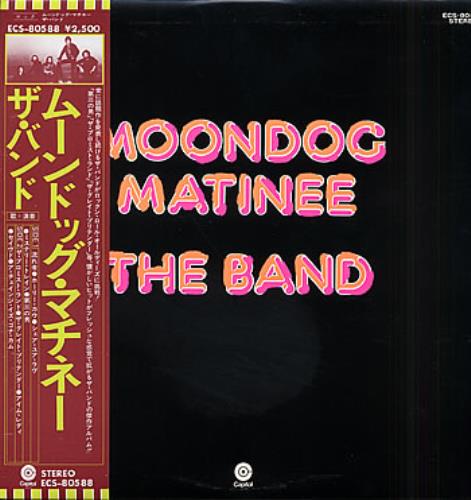 The Band Moondog Matinee vinyl LP album (LP record) Japanese T-BLPMO305244