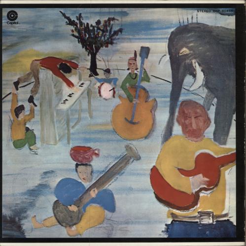 The Band Music From Big Pink vinyl LP album (LP record) Japanese T-BLPMU786711