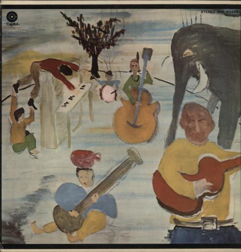 The Band Music From Big Pink vinyl LP album (LP record) Japanese T-BLPMU858554