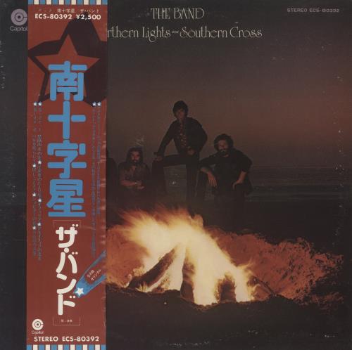 The Band Northern Lights-Southern Cross vinyl LP album (LP record) Japanese T-BLPNO253058
