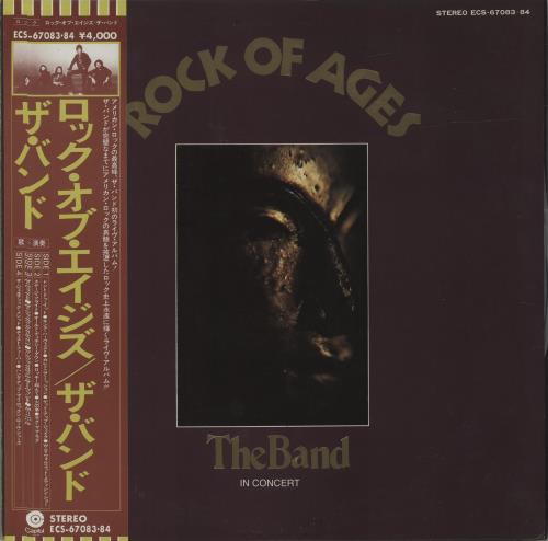 The Band Rock Of Ages 2-LP vinyl record set (Double LP Album) Japanese T-B2LRO133439