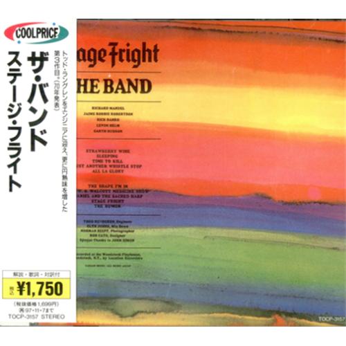 The Band Stage Fright CD album (CDLP) Japanese T-BCDST251346