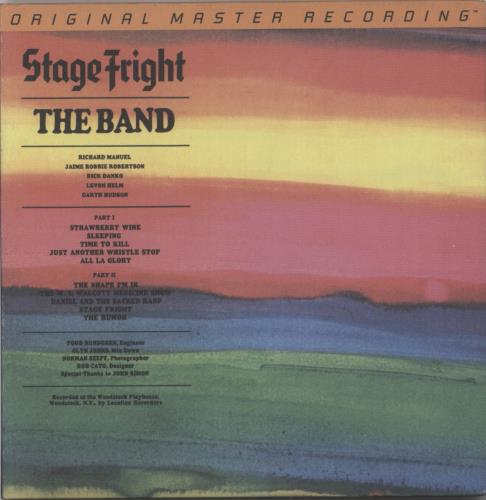 The Band Stage Fright super audio CD SACD US T-BSAST893794