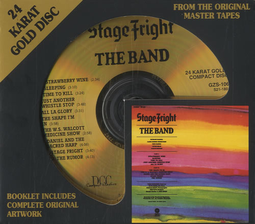 The Band Stagefright + Slipcase CD album (CDLP) US T-BCDST29719