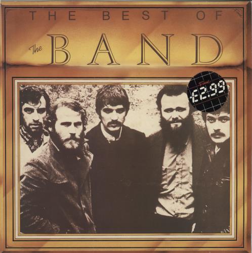 The Band The Best Of The Band - Price sticker vinyl LP album (LP record) UK T-BLPTH789042
