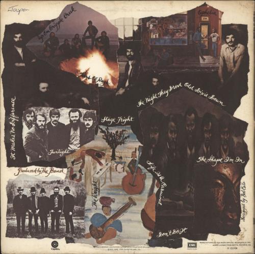 The Band The Best Of The Band vinyl LP album (LP record) US T-BLPTH727186