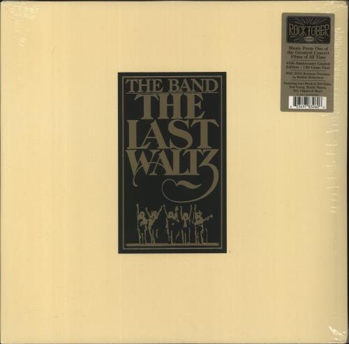 The Band The Last Waltz - 180gm - Sealed 3-LP vinyl record set (Triple LP Album) UK T-B3LTH848489