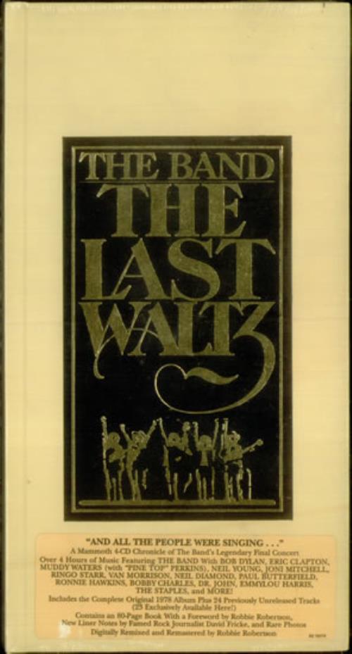 The Band The Last Waltz - Sealed 4-CD album set US T-B4CTH548233
