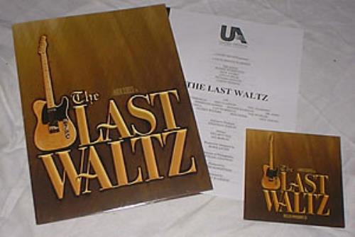 The Band The Last Waltz media press kit US T-BKITH214634