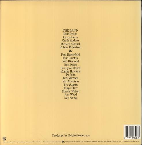 The Band The Last Waltz 3-LP vinyl record set (Triple LP Album) US T-B3LTH332812