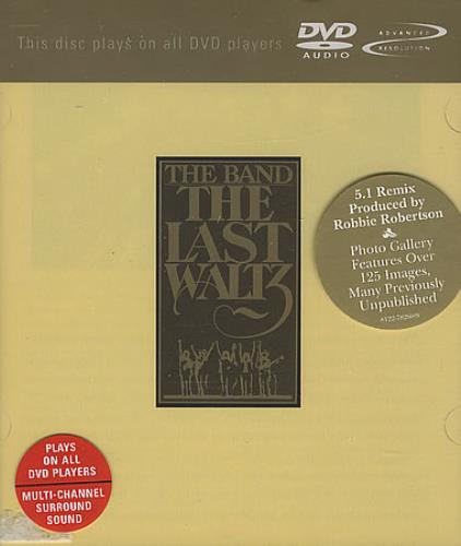 The Band The Last Waltz DVD-Audio disc German T-BADTH394918