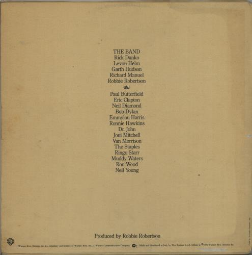 The Band The Last Waltz 3-LP vinyl record set (Triple LP Album) Italian T-B3LTH645613