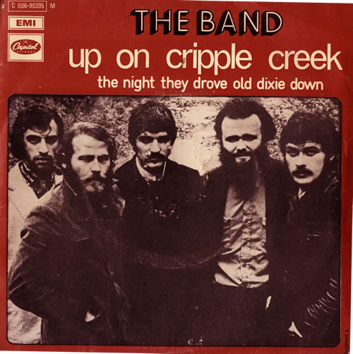 The Band Up On Cripple Creek 7" vinyl single (7 inch record / 45) French T-B07UP579495