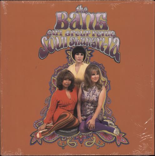 The Bang Girl Group Revue Soul Shangri-La + Shrink vinyl LP album (LP record) US 1MULPSO746953
