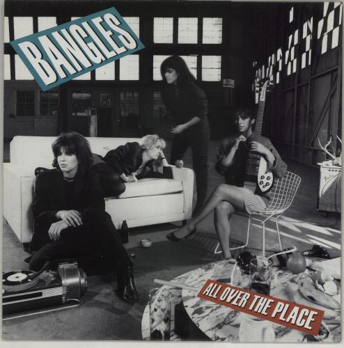 The Bangles All Over The Place - 2nd vinyl LP album (LP record) Canadian BGLLPAL676485