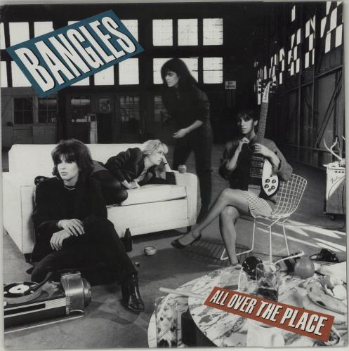 The Bangles All Over The Place - 2nd vinyl LP album (LP record) Australian BGLLPAL676491
