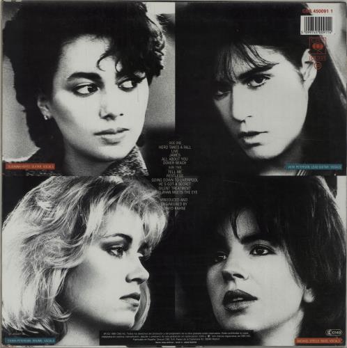 The Bangles All Over The Place vinyl LP album (LP record) Spanish BGLLPAL676499