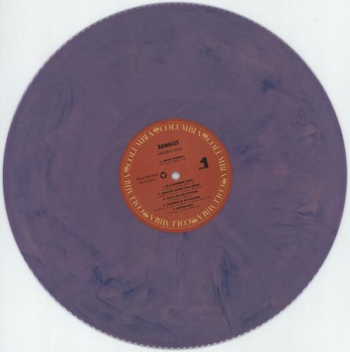 The Bangles Different Light - Pink & Purple Marbled Vinyl vinyl LP album (LP record) UK BGLLPDI880442