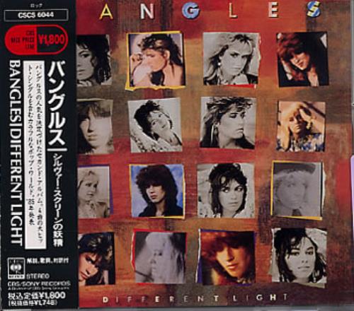 The Bangles Different Light CD album (CDLP) Japanese BGLCDDI321079