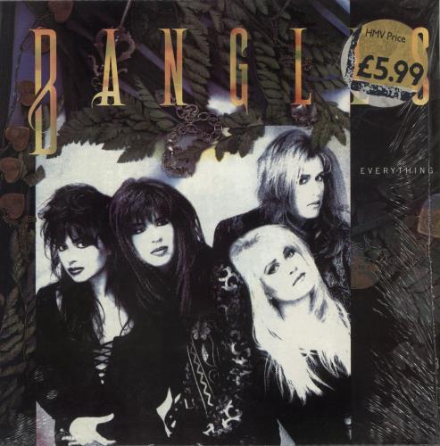 The Bangles Everything - shrink vinyl LP album (LP record) UK BGLLPEV294399