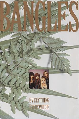The Bangles Everything Everywhere tour programme US BGLTREV127934