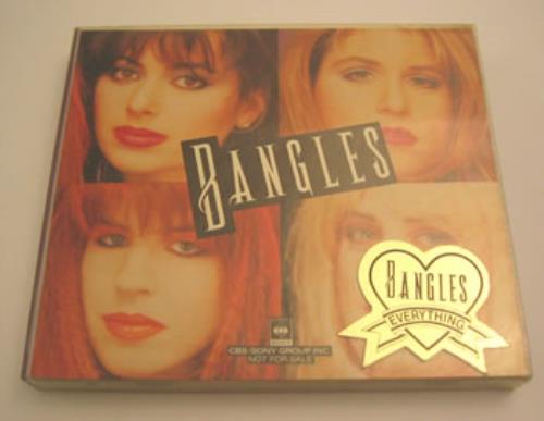 The Bangles Everything CD album (CDLP) Japanese BGLCDEV200865