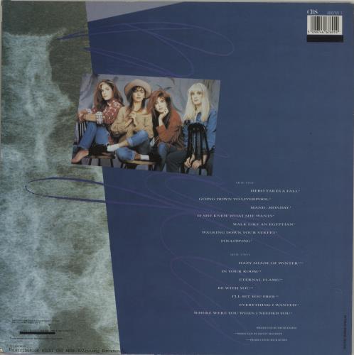 The Bangles Greatest Hits vinyl LP album (LP record) Greek BGLLPGR676335