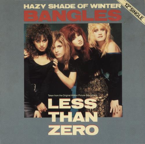 The Bangles Hazy Shade Of Winter - Gold Stamp 12" vinyl single (12 inch record / Maxi-single) Canadian BGL12HA868388