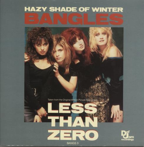 The Bangles Hazy Shade Of Winter 7" vinyl single (7 inch record / 45) UK BGL07HA195585