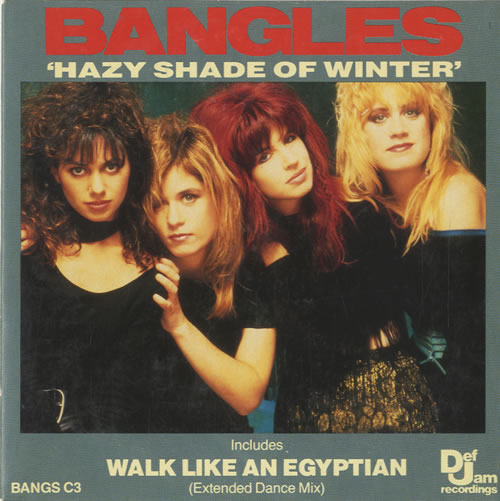 The Bangles Hazy Shade Of Winter CD single (CD5 / 5") UK BGLC5HA51059