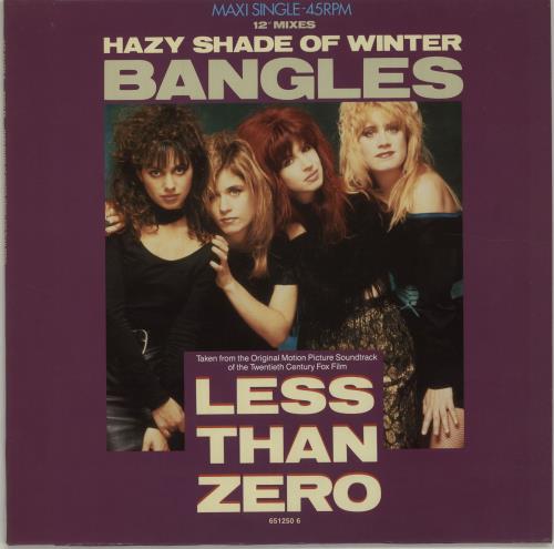 The Bangles Hazy Shade Of Winter 12" vinyl single (12 inch record / Maxi-single) Spanish BGL12HA676097