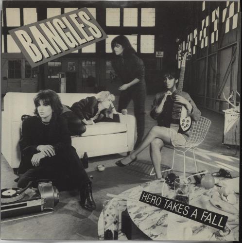 The Bangles Hero Takes A Fall 7" vinyl single (7 inch record / 45) US BGL07HE20881
