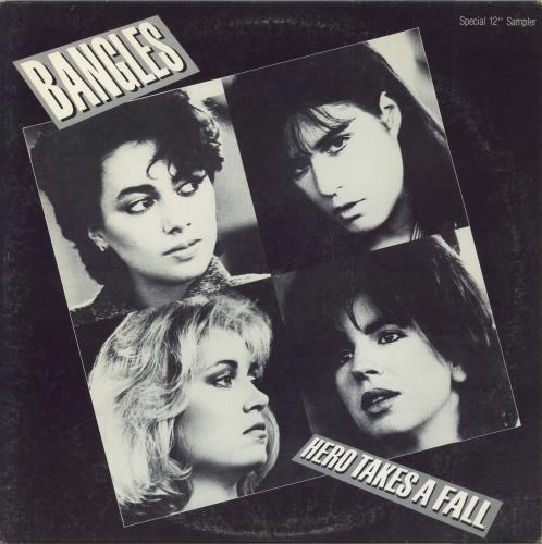 The Bangles Hero Takes A Fall 12" vinyl single (12 inch record / Maxi-single) US BGL12HE24031
