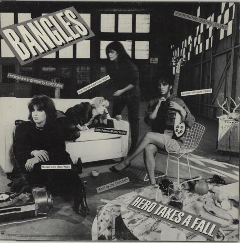The Bangles Hero Takes A Fall 12" vinyl single (12 inch record / Maxi-single) US BGL12HE24031