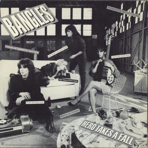 The Bangles Hero Takes A Fall 12" vinyl single (12 inch record / Maxi-single) US BGL12HE24031
