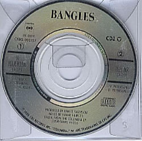 The Bangles In Your Room 3" CD single (CD3) US BGLC3IN290496