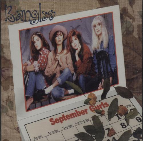 The Bangles September Gurls CD album (CDLP) US BGLCDSE659465