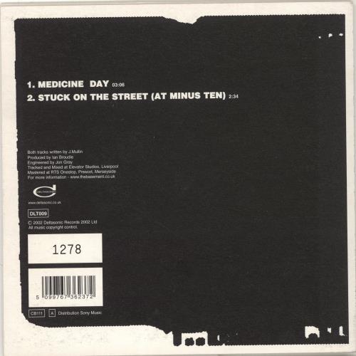 The Basement Medicine Day 7" vinyl single (7 inch record / 45) UK B/N07ME261820