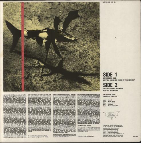 The Batfish Boys Crocodile Tears 12" vinyl single (12 inch record / Maxi-single) UK BFI12CR685646