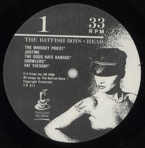 The Batfish Boys Head vinyl LP album (LP record) US BFILPHE856492