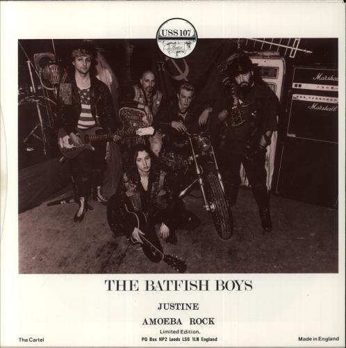 The Batfish Boys Justine 7" vinyl single (7 inch record / 45) UK BFI07JU538133
