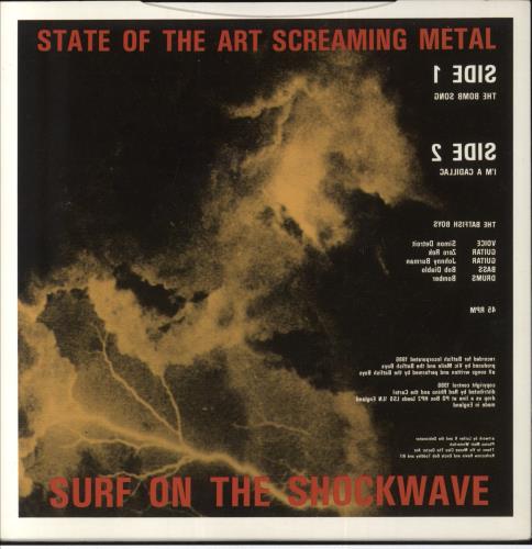 The Batfish Boys The Bomb Song 7" vinyl single (7 inch record / 45) UK BFI07TH538131