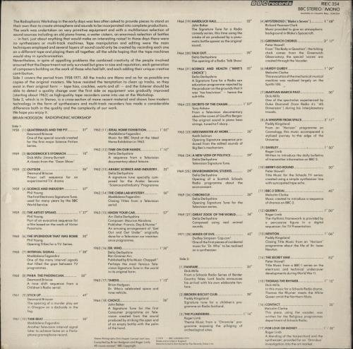 The BBC Radiophonic Workshop BBC Radiophonic Workshop 21 - Sealed vinyl LP album (LP record) UK RW0LPBB835150