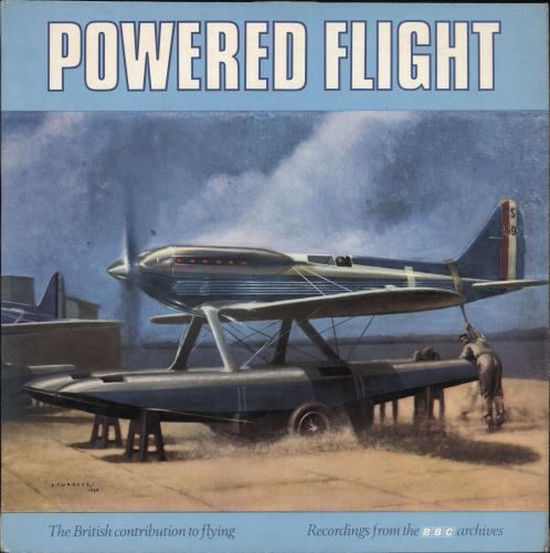 The BBC Radiophonic Workshop Powered Flight - The British Contribution To Flying vinyl LP album (LP record) UK RW0LPPO725762