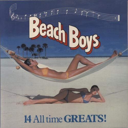 The Beach Boys 14 All Time Greats vinyl LP album (LP record) UK BBOLPAL830423